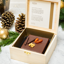 Load image into Gallery viewer, Mini Zserbó cake in wooden gift box