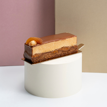 Load image into Gallery viewer, Salted peanut and apricot slice