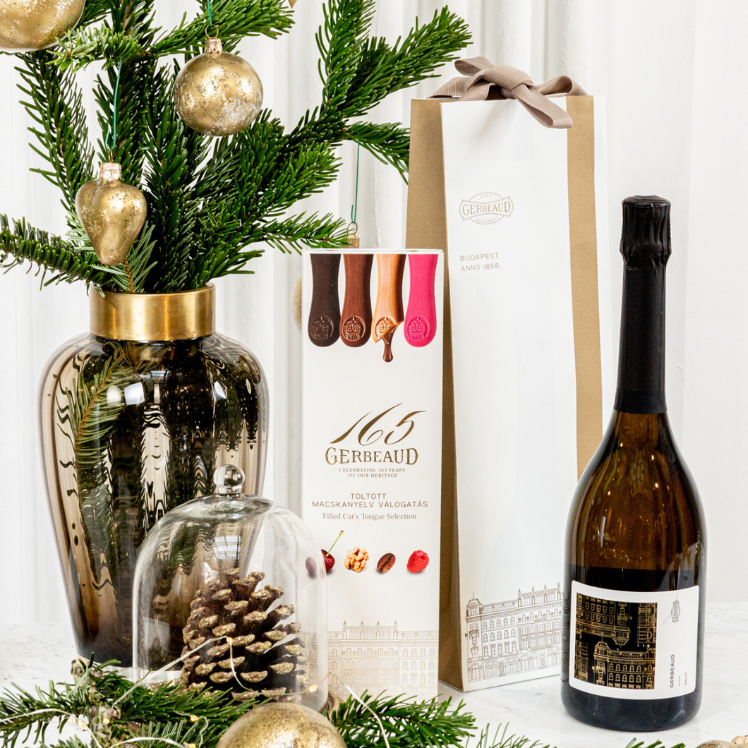 Gerbeaud Cat's tongue and Bubbles