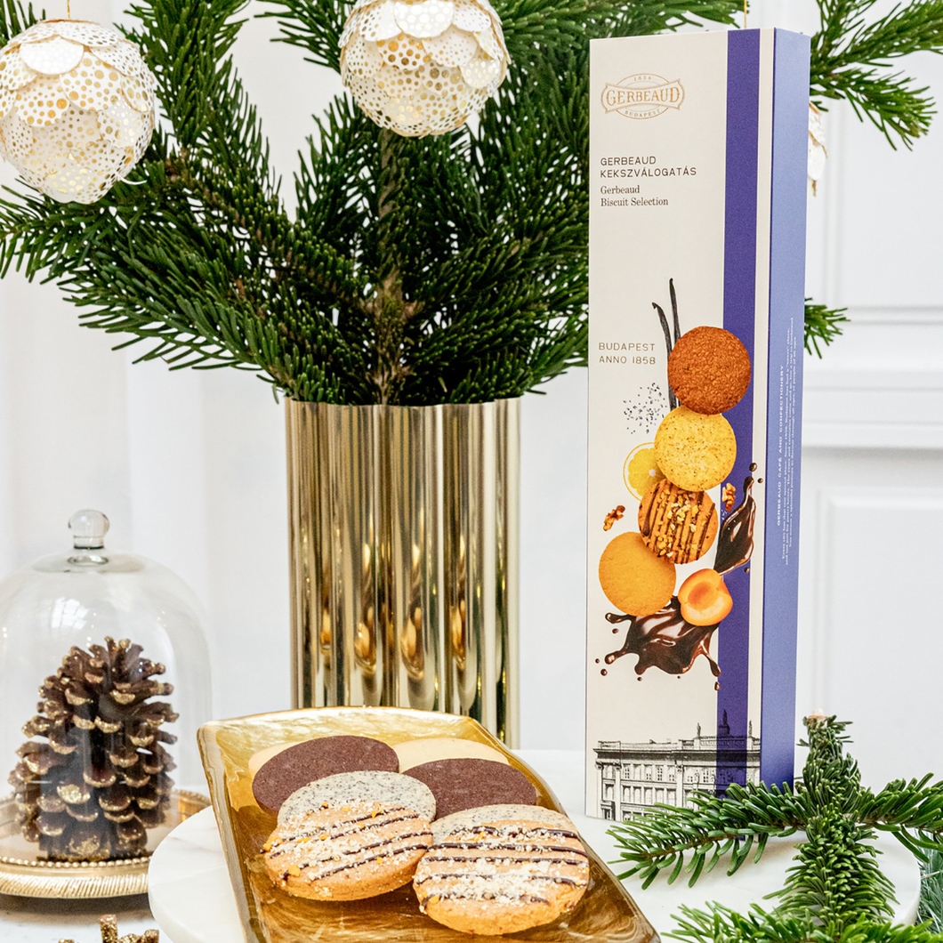 Gerbeaud biscuit selection 175g (12 pieces)