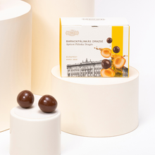 Load image into Gallery viewer, Apricot pálinka milk chocolate dragée 120g
