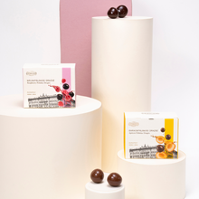 Load image into Gallery viewer, Apricot pálinka milk chocolate dragée 120g
