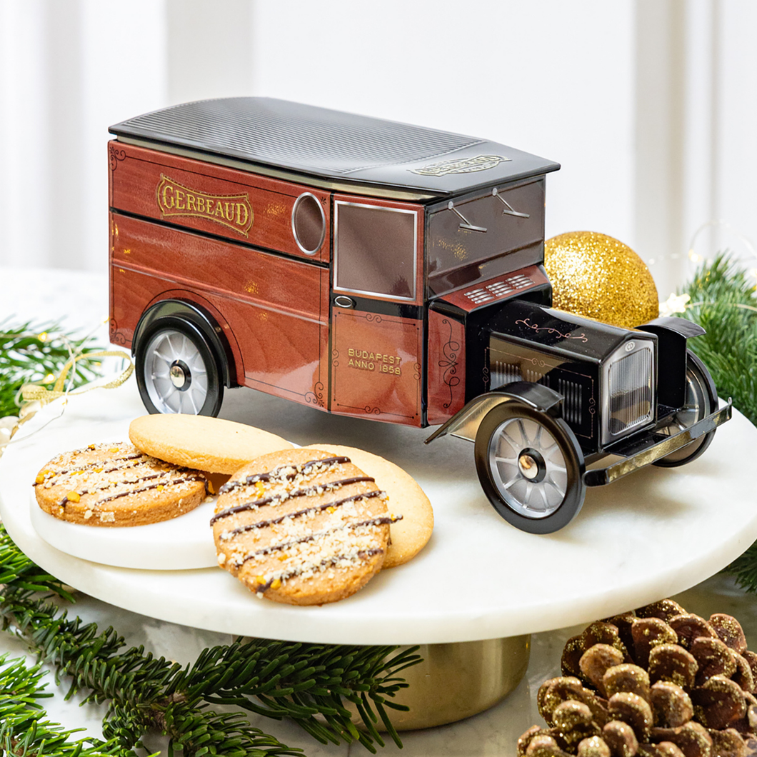 Gerbeaud mini car with Christmas biscuit selection 290g