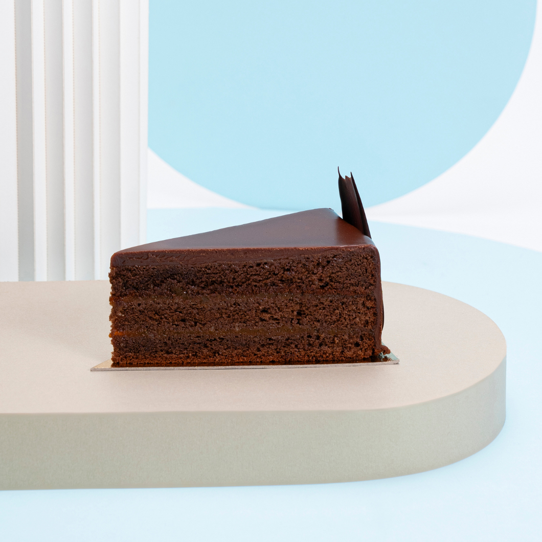 Sacher torta szelet