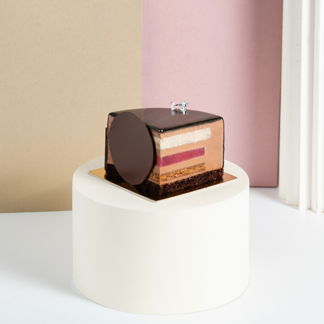 Gerbeaud 160 cake slice